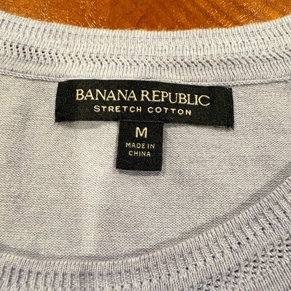 Blue Sleeveless Top/vest by Banana Republic, size M - Picture 4 of 6